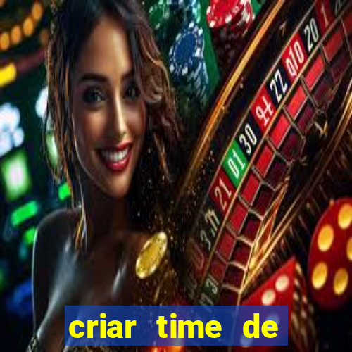 criar time de futebol simulador